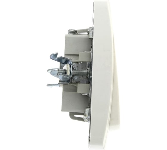 Выключатель EKF Париж, 1-клавишный, с индикатором, 10А, белый, Simple, SQ ESV10-121-10