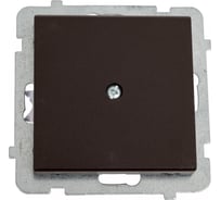 Заглушка Ospel Sonata, без рамки, шоколадный металлик Z-1R/m/40