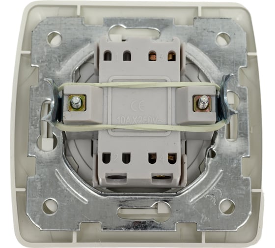 Выключатель одноклавишный ARTSUN встраиваемый OPTIMAL SW 10-1-W