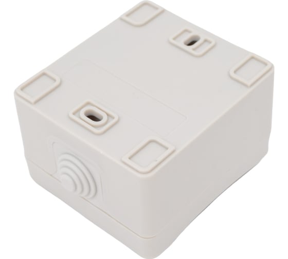Выключатель двухклавишный ARTSUN накладной PRO SW 10-2-W/B