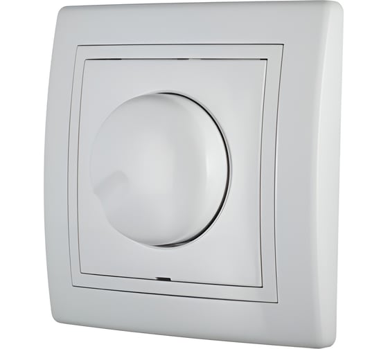 Диммер поворотный Aling-conel PRESTIGE 40–400VA 230V/50Hz белый (арт. ) 6173.00 1