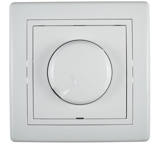 Диммер поворотный Aling-conel PRESTIGE 40–400VA 230V/50Hz белый (арт. ) 6173.00