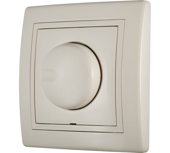 Диммер поворотный Aling-conel PRESTIGE 40–400VA 230V/50Hz кремовый (арт. ) 6173.99 1