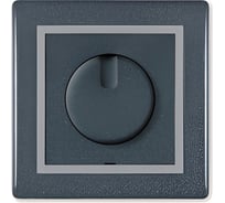 Диммер поворотный Aling-conel PRESTIGE 40–400VA 230V/50Hz графит-серый-графит (арт. ) 6173.212