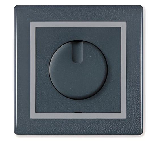 Диммер поворотный Aling-conel PRESTIGE 40–400VA 230V/50Hz графит-серый-графит (арт. ) 6173.212