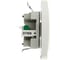 Розетка EKF Париж, RJ-45+Phone, 1A, 120В, белая, Simple SQ ESK01-135-10 3