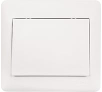Выключатель 1-клавишный,10А, белый Simple SQ София EKF ELV10-021-10
