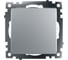 Переключатель 1-клавишный (механизм) STEKKER gls10-7110-03, 250v, 10а, серия катрин, серебро, 49178 1
