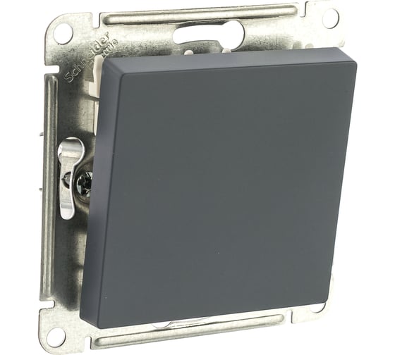 1-клавишный выключатель Systeme Electric ATLASDESIGN, сх.1, 10АХ, ГРИФЕЛЬ ATN000711