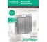 2-клавишный выключатель Systeme Electric (Schneider Electric) ATLASDESIGN сх.5, 10АХ,, АЛЮМИНИЙ ATN000351 1