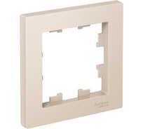 1-постовая рамка Systeme Electric ATLASDESIGN БЕЖЕВЫЙ ATN000201