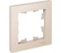 1-постовая рамка Systeme Electric ATLASDESIGN БЕЖЕВЫЙ ATN000201 2