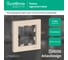1-постовая рамка Systeme Electric ATLASDESIGN БЕЖЕВЫЙ ATN000201 3