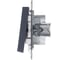 2-клавишный выключатель Systeme Electric (Schneider Electric) ATLASDESIGN сх.5, 10АХ,, ГРИФЕЛЬ ATN000751 1