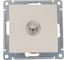 TV антенна Systeme Electric (Schneider Electric) ATLASDESIGN коннектор, бежевый ATN000293 1