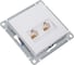 Розетка двойная компьютерная Systeme Electric (Schneider Electric) ATLASDESIGN RJ45+RJ45, кат.5E,, БЕЛЫЙ ATN000185 2