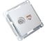Двойная компьютерная+ТВ розетка Systeme Electric ATLASDESIGN RJ45+TV, категория 5E, ЖЕМЧУГ ATN000489 2