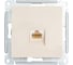 Розетка компьютерная Systeme Electric AtlasDesign, RJ45, 5e, механизм, Бежевый ATN000283 3
