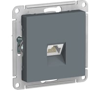 Розетка Systeme Electric (Schneider Electric) ATLASDESIGN компьютерная RJ45, грифель ATN000783