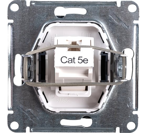Компьютерная розетка Systeme Electric ATLASDESIGN RJ45, ГРИФЕЛЬ ATN000783
