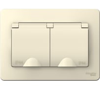 Розетка Systeme Electric BLANCA IP44 МОЛОЧНЫЙ BLNRS441122