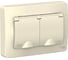 Розетка Systeme Electric BLANCA IP44 МОЛОЧНЫЙ BLNRS441122 2