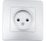 Розетка Systeme Electric (Schneider Electric) без заземления без шторок Blanca, Алюминий BLNRS000013 7