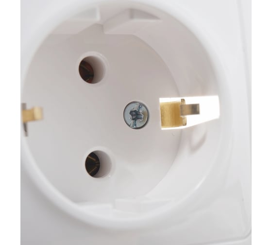 Розетка Systeme Electric BLANCA с заземлением без шторок, БЕЛЫЙ BLNRS001011
