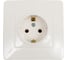 Розетка Systeme Electric BLANCA с заземлением без шторок, МОЛОЧНЫЙ BLNRS001012 1