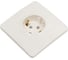 Розетка Systeme Electric BLANCA с заземлением без шторок, МОЛОЧНЫЙ BLNRS001012 2