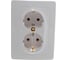 Двойная розетка Systeme Electric BLANCA с заземлением, без шторок, БЕЛЫЙ BLNRS001021 5