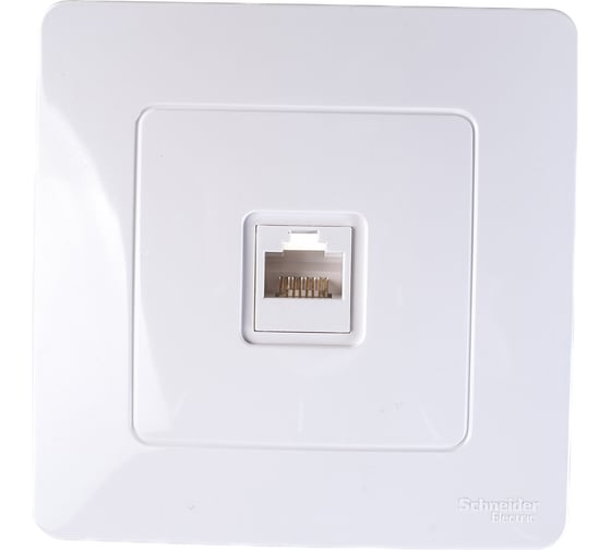 Компьютерная розетка Systeme Electric BLANCA RJ45, категория 5E, БЕЛЫЙ BLNIS045001