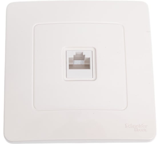 Компьютерная розетка Systeme Electric BLANCA RJ45, категория 5E, МОЛОЧНЫЙ BLNIS045002