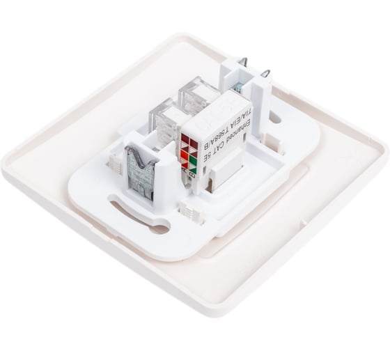 Компьютерная розетка Systeme Electric BLANCA RJ45, категория 5E, МОЛОЧНЫЙ BLNIS045002