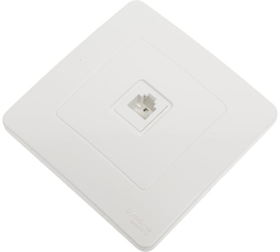 Телефонная розетка Systeme Electric BLANCA RJ11, БЕЛЫЙ BLNIS011001 1