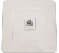 Телефонная розетка Systeme Electric BLANCA RJ11, МОЛОЧНЫЙ BLNIS011002