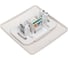 Телефонная розетка Systeme Electric BLANCA RJ11, МОЛОЧНЫЙ BLNIS011002 4