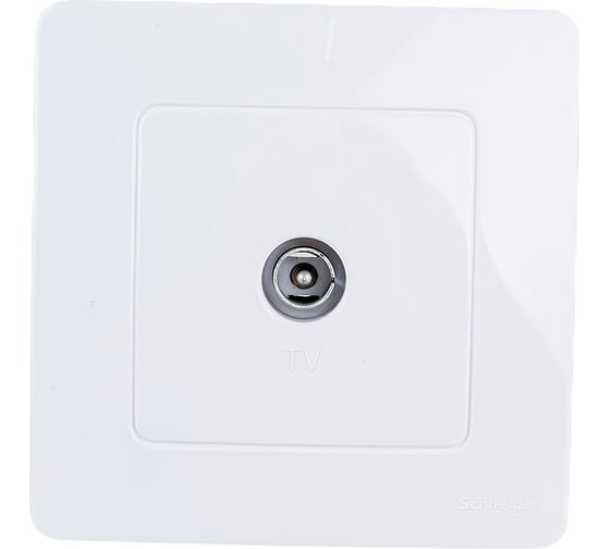 Коннектор ТВ Systeme Electric BLANCA БЕЛЫЙ BLNTS000011 1