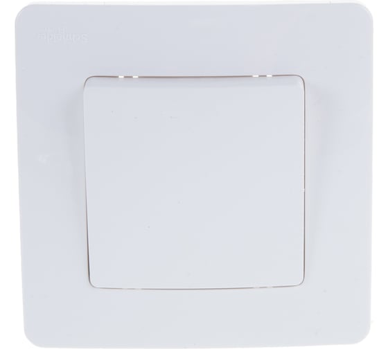 1-клавишный переключатель Systeme Electric BLANCA 10А, 250B, БЕЛЫЙ BLNVS010601
