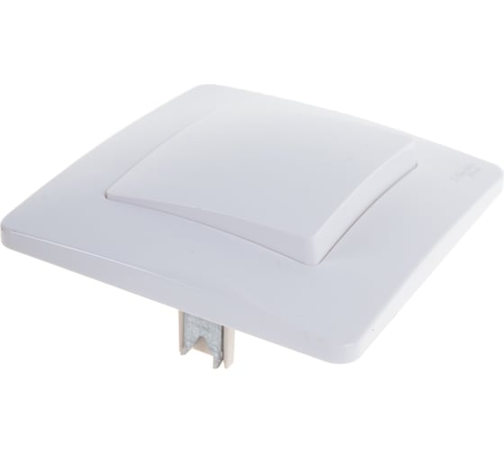 1-клавишный переключатель Systeme Electric BLANCA 10А, 250B, БЕЛЫЙ BLNVS010601