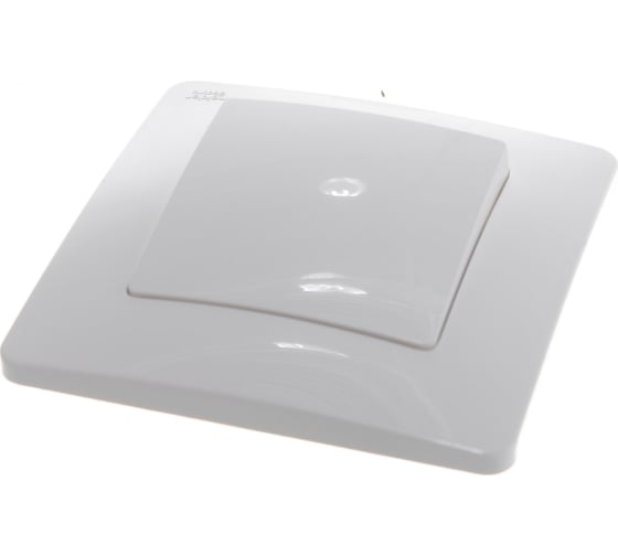 1-клавишный выключатель Systeme Electric BLANCA 6А, 250B, БЕЛЫЙ BLNVS006101