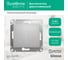 2-клавишный выключатель Systeme Electric (Schneider Electric) GLOSSA, сх.5, 10АХ, алюминий GSL000351 5