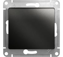 1-клавишный вылючатель Systeme Electric (Schneider Electric) GLOSSA сх.1, 10АХ, антрацит GSL000711