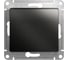 1-клавишный вылючатель Systeme Electric (Schneider Electric) GLOSSA сх.1, 10АХ, антрацит GSL000711 1