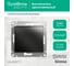 1-клавишный вылючатель Systeme Electric (Schneider Electric) GLOSSA сх.1, 10АХ, антрацит GSL000711 4