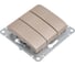 3-клавишный выключатель Systeme Electric GLOSSA 10АХ, ТИТАН GSL000431 2