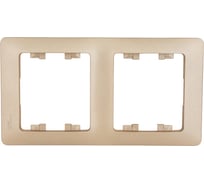 2-постовая вертикальная рамка Systeme Electric GLOSSA ТИТАН GSL000406