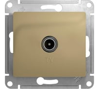 Оконечная розетка TV Systeme Electric GLOSSA 1DB, ТИТАН GSL000491