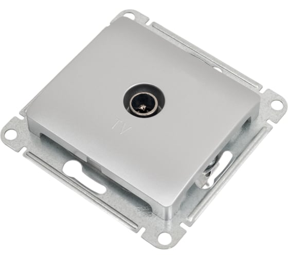 Оконечная розетка TV Systeme Electric GLOSSA 1DB, АЛЮМИНИЙ GSL000391