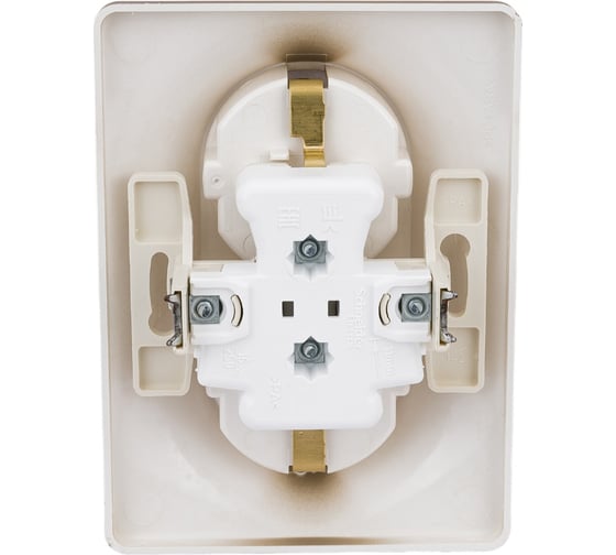 Двойная розетка Systeme Electric GLOSSA с заземлением, 16А, ТИТАН GSL000424